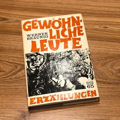 Werner Bräunig - Gewöhnliche Leute | Buchclub 65 | Mitteldeutscher Verlag 1969