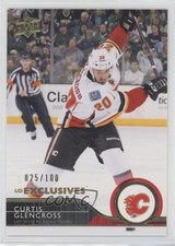 2014-15 Upper Deck UD Exclusives 25/100 Curtis Glencross #31 av1