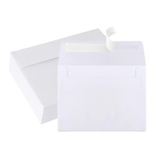 70 Packs A4 White Envelopes, 4 1/4 x 6 1/6 Size for Invitations, 120gsm White...