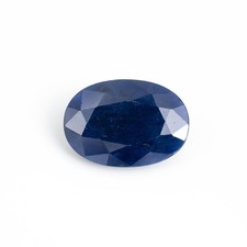 5.25 cts Certified Oval Blue Sapphire Gemstone  September Birthstone Bangkok