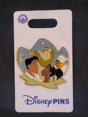 2023 Disney Princess & The Frog Tiana Naveen Ray Louis Mama Odie Juju Lotus Pin
