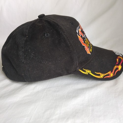 Sturgis 64th 2004 Black Hills Rally Cap Hat Motorcycle Biker Flames - Picture 4 of 8