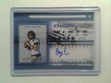 2026 Leaf Paydirt Football - Rivals - Auto - Autograph - Brady Edmunds #2/15