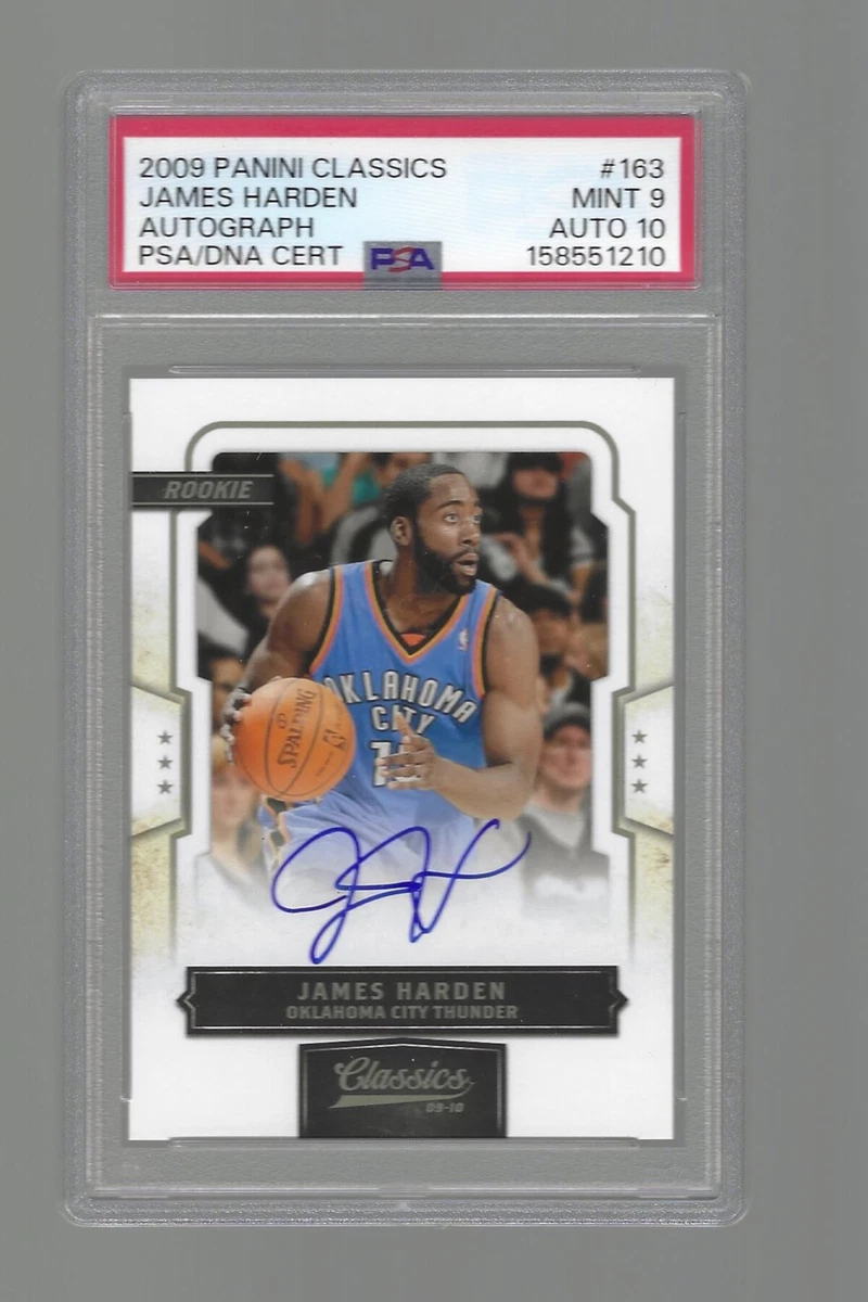 James Harden Basketball Grade 10 Rookie Sports Trading Cards