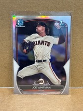 2023 Bowman Draft - Chrome Joe Whitman 1st Bowman #BDC-98 Refractor SF Giants