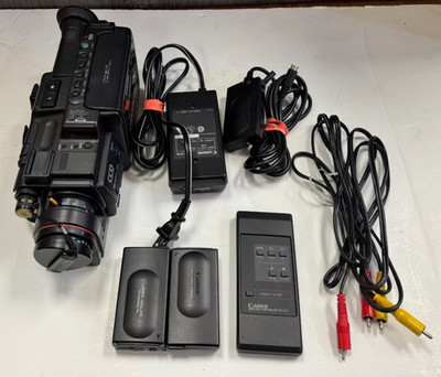 Vintage CANON Canovision 8 Model E77 Video Camera Recorder - With Nice Hard Case