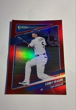 2021 Panini Donruss - Corey Seager #109 Holo Red