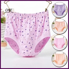 Large Size Women Cotton Panties Underwear For Middle-aged And Elderly