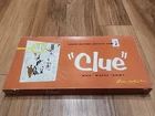 Vintage 1956 Clue Detective Board Game Parker Brothers AS-IS