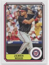 2025 Topps Archives #87BB-3 James Wood RC 1987 Boardwalk & Baseball
