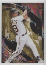 2024 Topps Finest Uncommon Gold Refractor 18/25 Nick Gonzales #106 Rookie RC