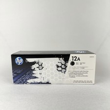 HP Q2612A Black Toner Cartridge HP 12A for HP LaserJet 1010 1012 1015 New