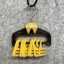 MCM Vintage Tie Organizer Rack Hanger Necktie Scarf belt - 11 Hooks