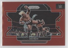 2022 Panini Prizm WWE Red Prizm 105/299 Rikishi #5 0x4v