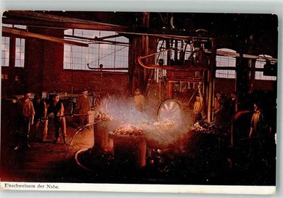 10733432 - Einschweissen der Nabe Beruf A.B.D. Serie 506 Nr. 11 Stahlbau 1900