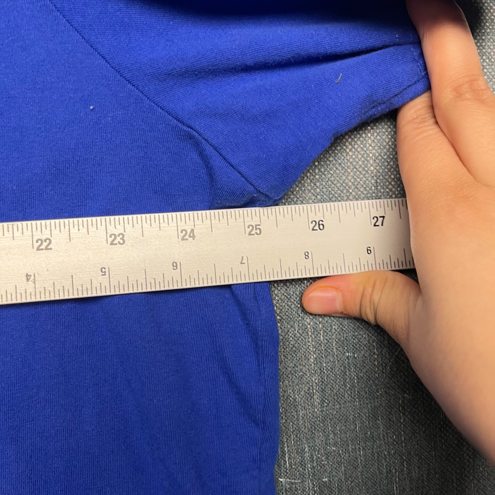 Adidas Originals Men's T-Shirt Size 2XL Blue Trefoil Logo Short Sleeve Athletic thumbnail 5