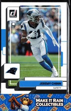 Jeremy Chinn 2022 Donruss #241 Carolina Panthers Football