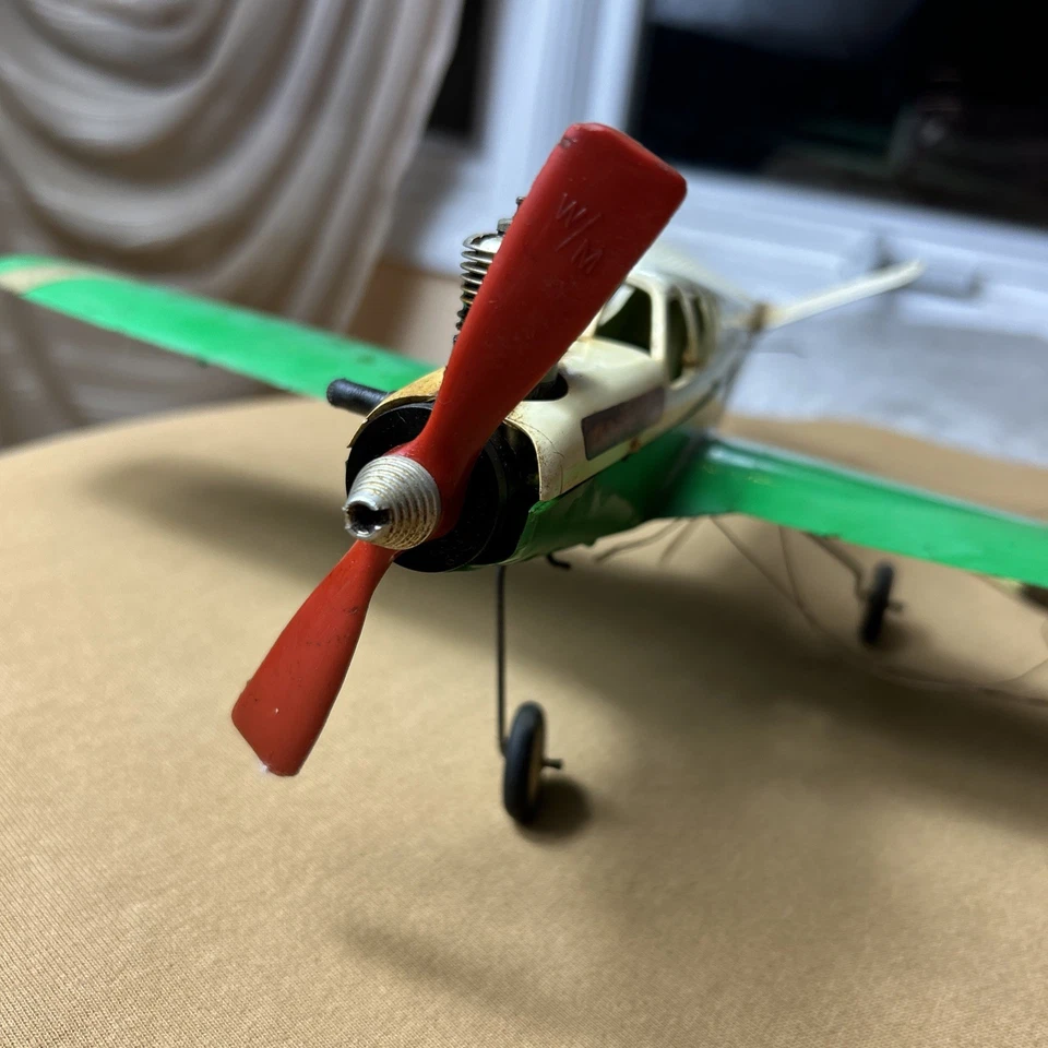 WEN MAC Old 1960s Beechcraft AIRPLANE Control Line Bonanza Incomplete As Is - Image 2 of 4