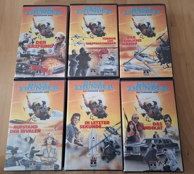 Blue Thunder 1-6 VHS Videokassetten ( Komplette Serie) *** Letzter Preis ***