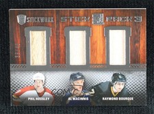2015 Leaf ITG Stickwork Stick Rack 3 Silver 39/40 Phil Housley Al MacInnis k4s