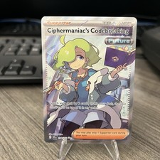 Pokemon Ciphermaniac's Codebreaking 198/162 SV05: Temporal Forces Holo on eBay
