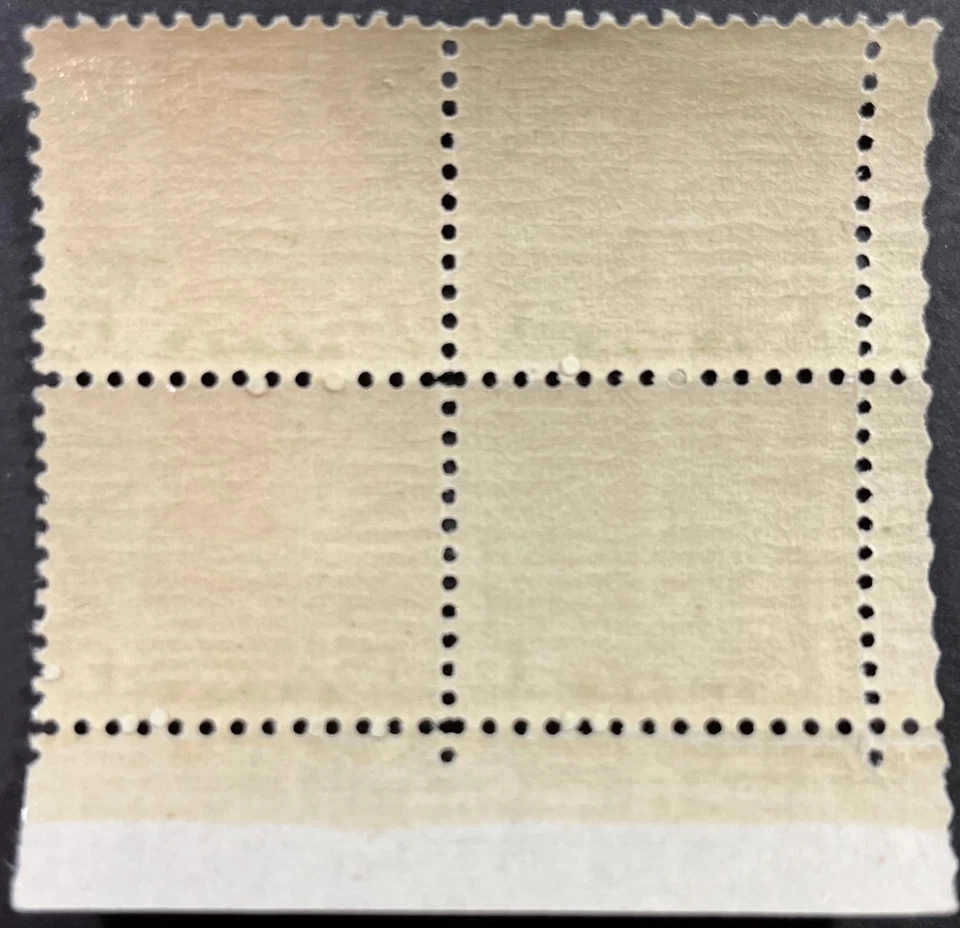 U.S. Scott #728, P.B. of 4 Chicago Century of Progress, Fort Dearborn, F-VF, MNH - Image 2 of 2