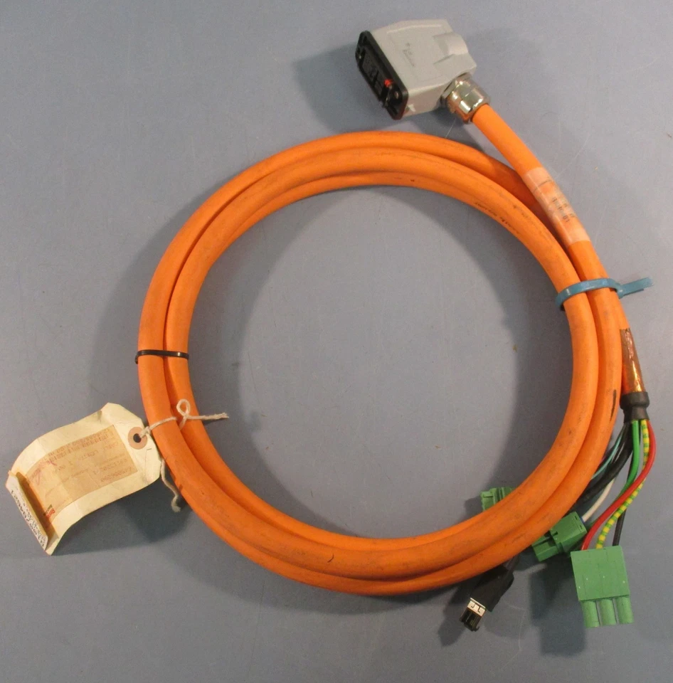 Cable de alimentación servo híbrido Rexroth Bosch RKH0401/003,0 3 m de longitud Foto 2 de 4