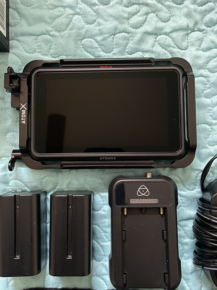 Atomos Ninja 5,2" 4K - Monitor/Registratore - Open Box Mai Usato Con Garanzia - Alimentatore Incluso