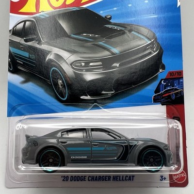 NIP 2026 Hot Wheels Mainline '20 Dodge Charger Hellcat 134/250 Grey Nightspeed