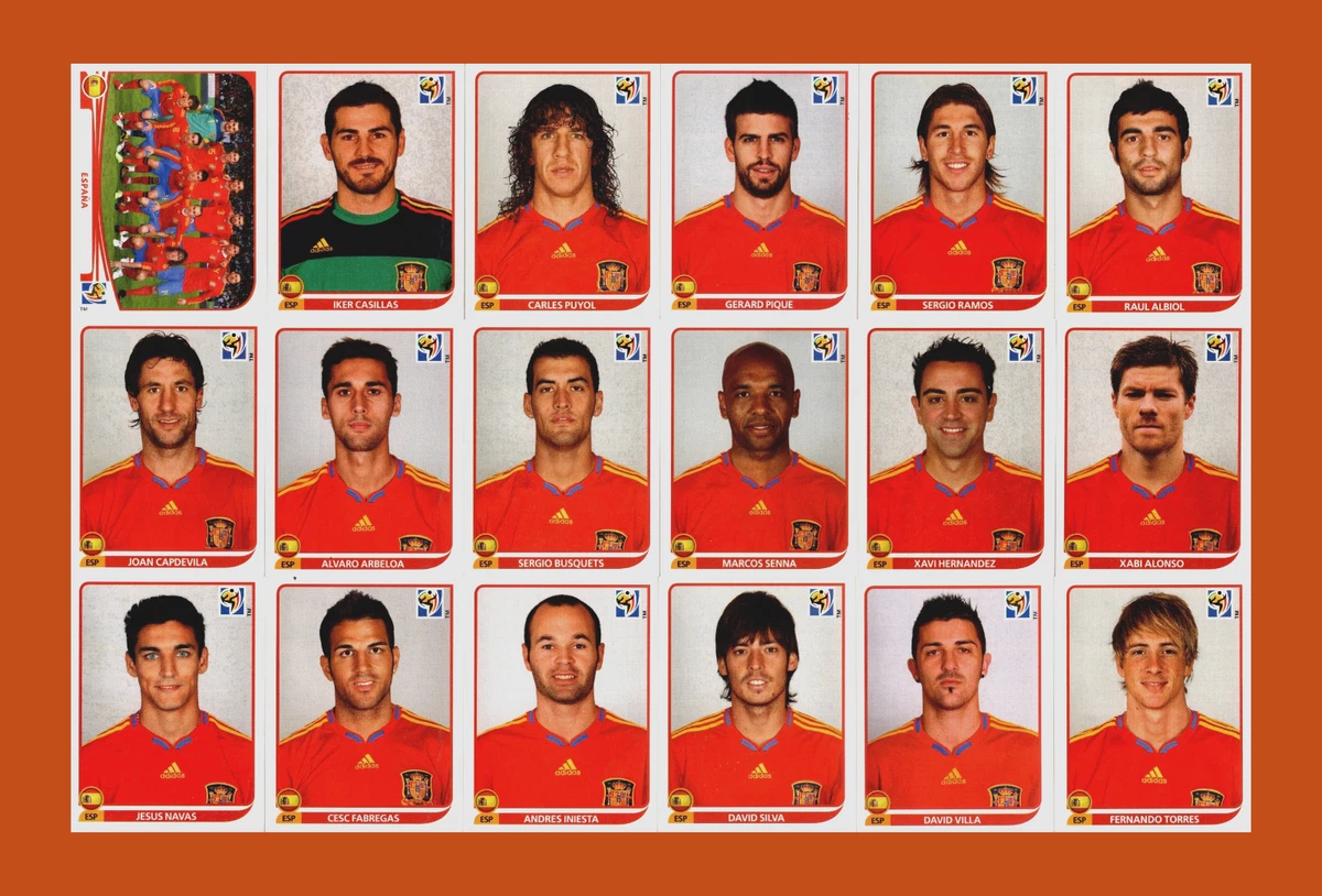 2010 FIFAワールドカップ スペイン代表 サインボール スペイン代表 サイン入りユニフォーム ＜ OKAフットボール