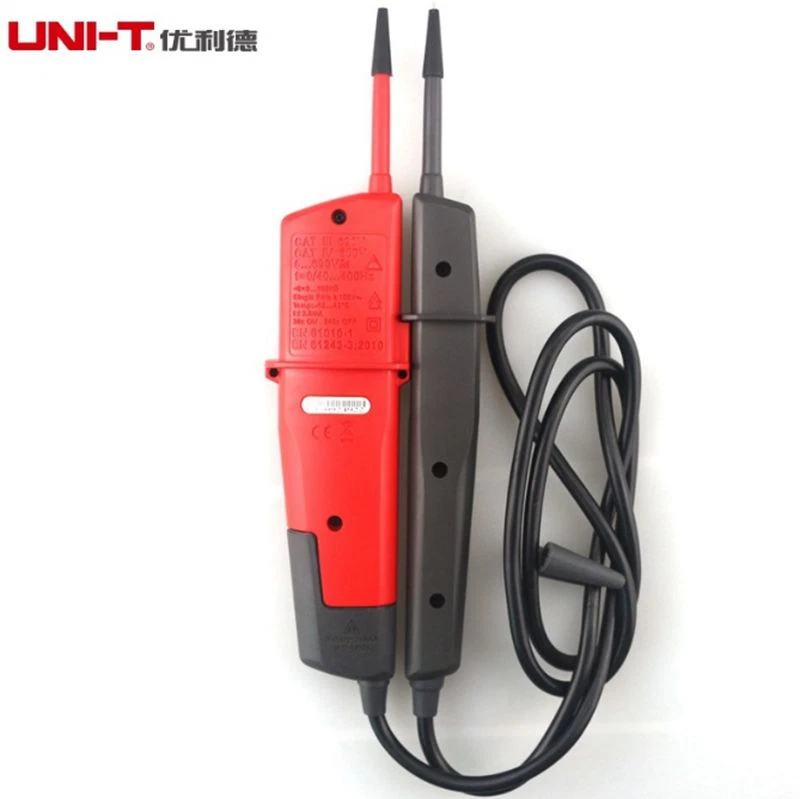 Probador de Continuidad de Voltaje UNI-T UT18D 6V-690V Rango Automático Probador RCD Retroiluminado IP65 Foto 3 de 4