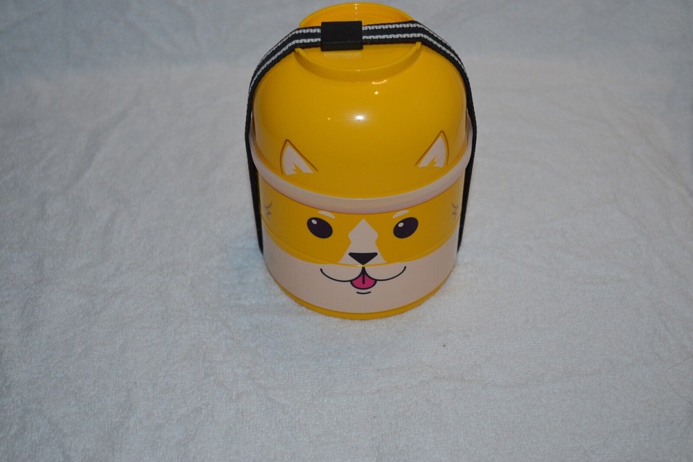 Corgi Bento Box Lunch Food Storage New Out Of Box Never Used!