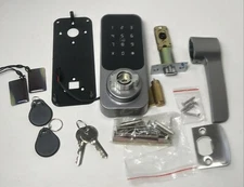 Keyless Entry Door Lock With Lever Handle (As Is In Photos)