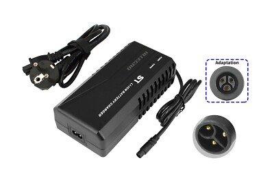 2,5A E-Bike Charger For + 48V Ebs Pedelec LI-ION Batteries 3-PIN Piece