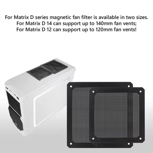 Magnet PC Chassis Cooling Fan Dust Filter Computer Cooler Fan Dust Filter - Afbeelding 12 van 18