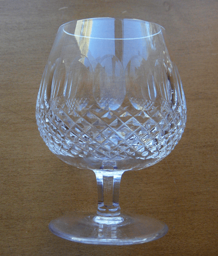 Waterford Colleen set of four large brandy snifters~Gothic mark~Ireland~Pristine - Picture 2 of 3