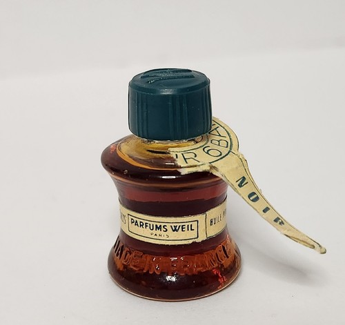 Vintage NOIR Secret de Venus Parfum Bath Perfume Oil by Weil ~ 1/8 fl oz - Picture 3 of 5