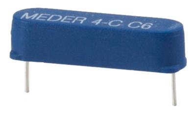 Faller Car System 163456 - H0, N Reed-Sensor, kurz blau (MK06-4-C) - Neu