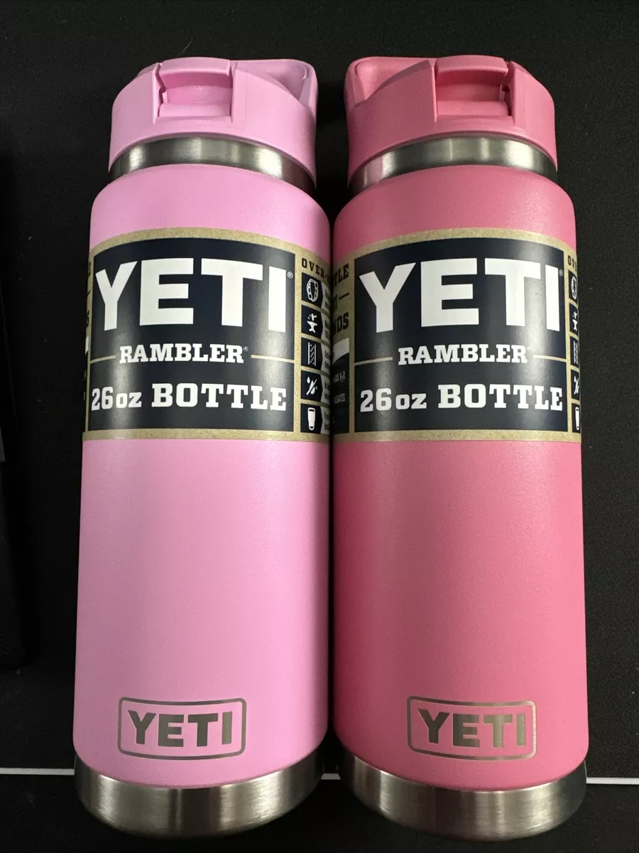 Yeti Rambler 26 oz Straw Bottle - Power Pink