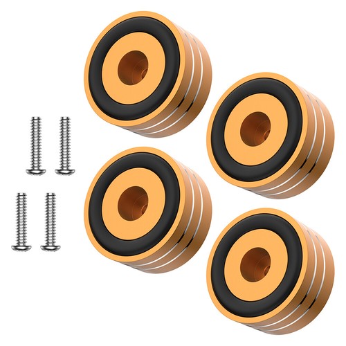 4pcs Audiophile HiFi Speaker Mount Turntable Isolation Feet Floor Protector Pad - Afbeelding 18 van 18