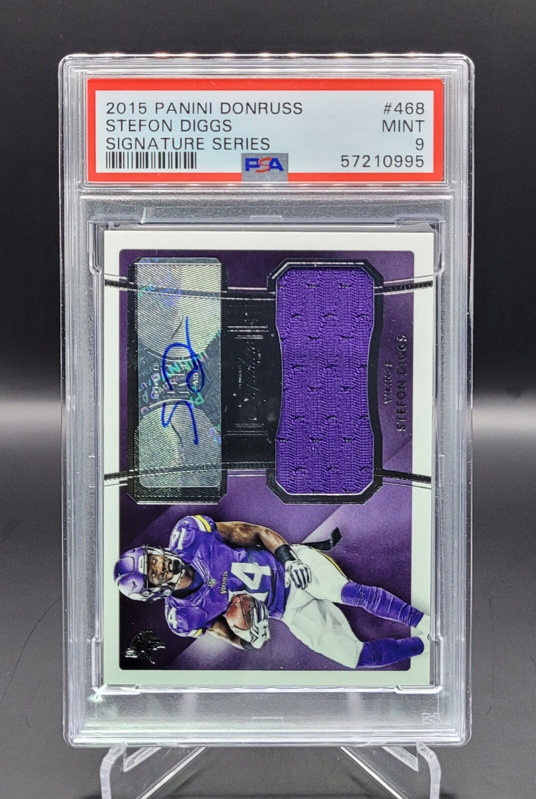 Stefon Diggs Panini Donruss Signature Series #468 Base