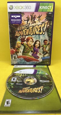 Kinect Adventures! (Microsoft Xbox 360, 2010, Requires Kinect Sensor to Play)
