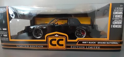 JADA COLLECTORS CLUB 1:18 1987 BUICK GRAND NATIONAL LIMITED