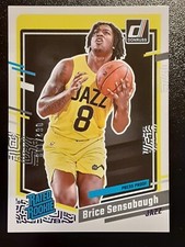 2023-24 Panini Donruss Purple Press Proof /199 Rated Rookie 214 Brice Sensabaugh