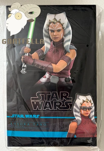 READY NEW AUTHENTIC HOT TOYS STAR WARS AHSOKA TANO PADAWAN TMS123 1/6 IN STOCK