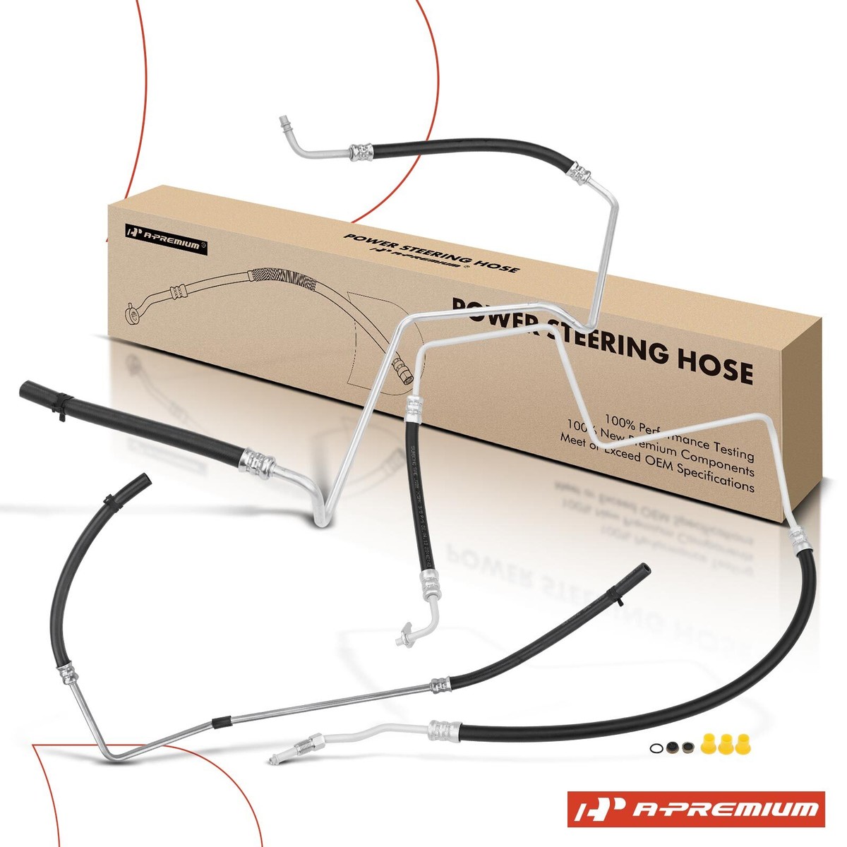 A-Premium Power Steering Return Line Hose Assembly For GMC Envoy Chevy Saab Olds