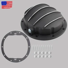 Aluminum Black FOR GM Differential Cover 8.5" & 8.6" Ring Gear DIff 10 Bolt Cast