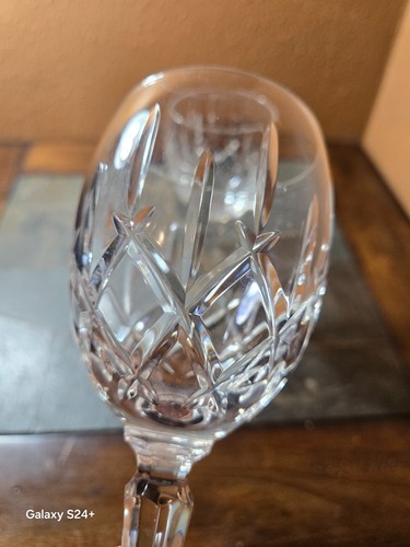 Gorham Crystal LADY ANNE Water Goblet Glass 7 5/8" set of 2 - Picture 2 of 4