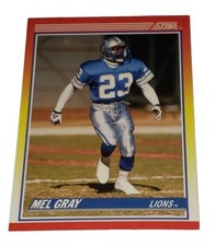 1990 Score Mel Gray Detroit Lions #233 Football 🏈 Sports Trading Card 