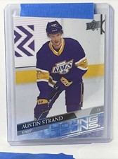 Los Angeles Kings - Austin Strand - 20/21 UD Exended Series - Young Guns - #722